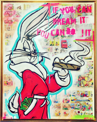 Bugs bunny <br>
„If you can dream it you can do it“